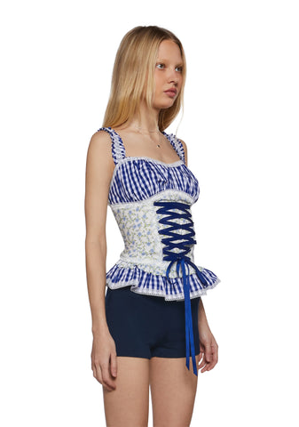 Blueberry Frolic Tank Top