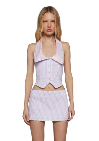 Smitten Crushes Striped Vest