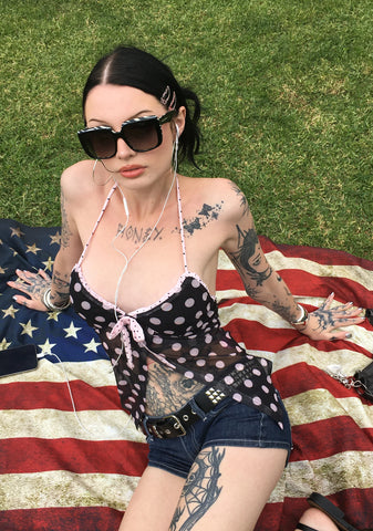 Charmed Smile Halter Top