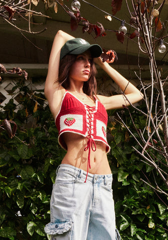 Heart Of The Country Crochet Top