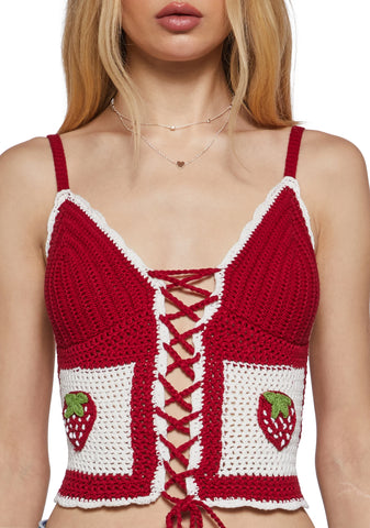 Heart Of The Country Crochet Top