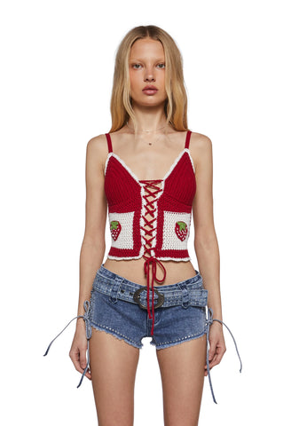 Heart Of The Country Crochet Top
