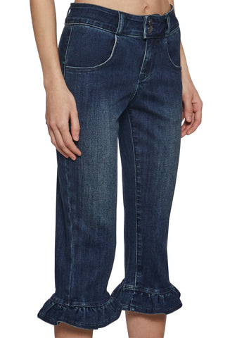Summer Nites Capri Denim Pants