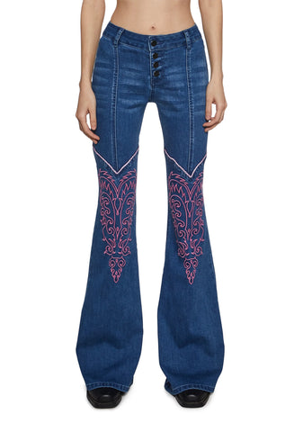 Rustic Romance Denim Pants