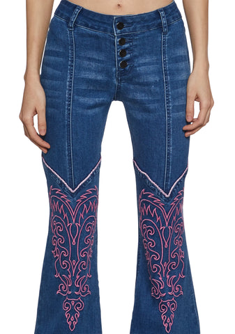 Rustic Romance Denim Pants