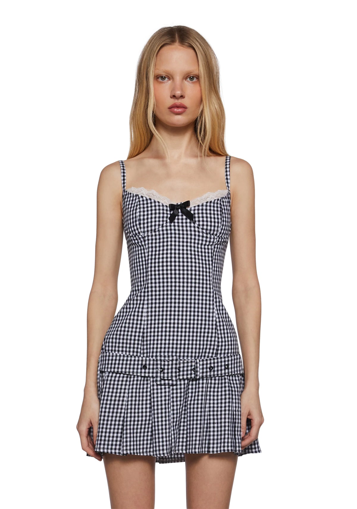 Love Spark Gingham Dress