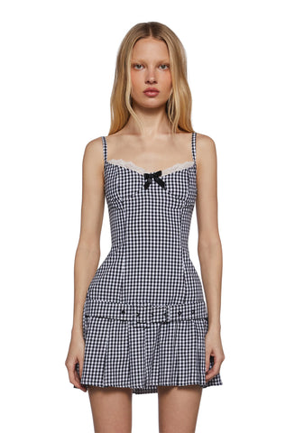 Love Spark Gingham Dress