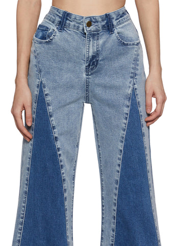 Bohemian Blues Wide Leg Jeans