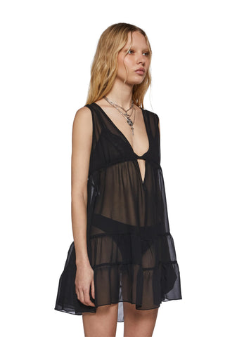 Rodeo Rivals Fit N’ Flare Dress - Black