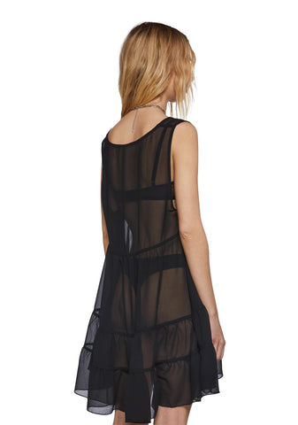 Rodeo Rivals Fit N’ Flare Dress - Black