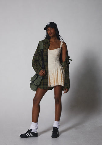 Perfect Date Mini Dress - Off White