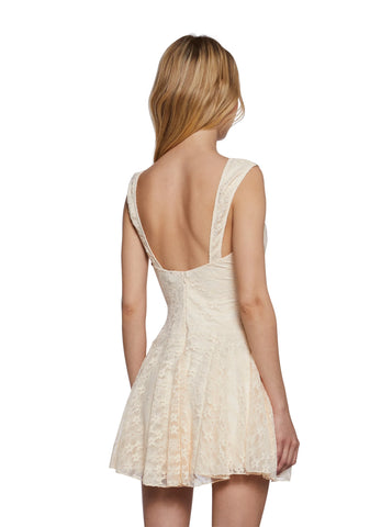 Perfect Date Mini Dress - Off White