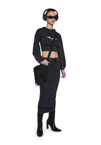 With The Beat Skirt Set