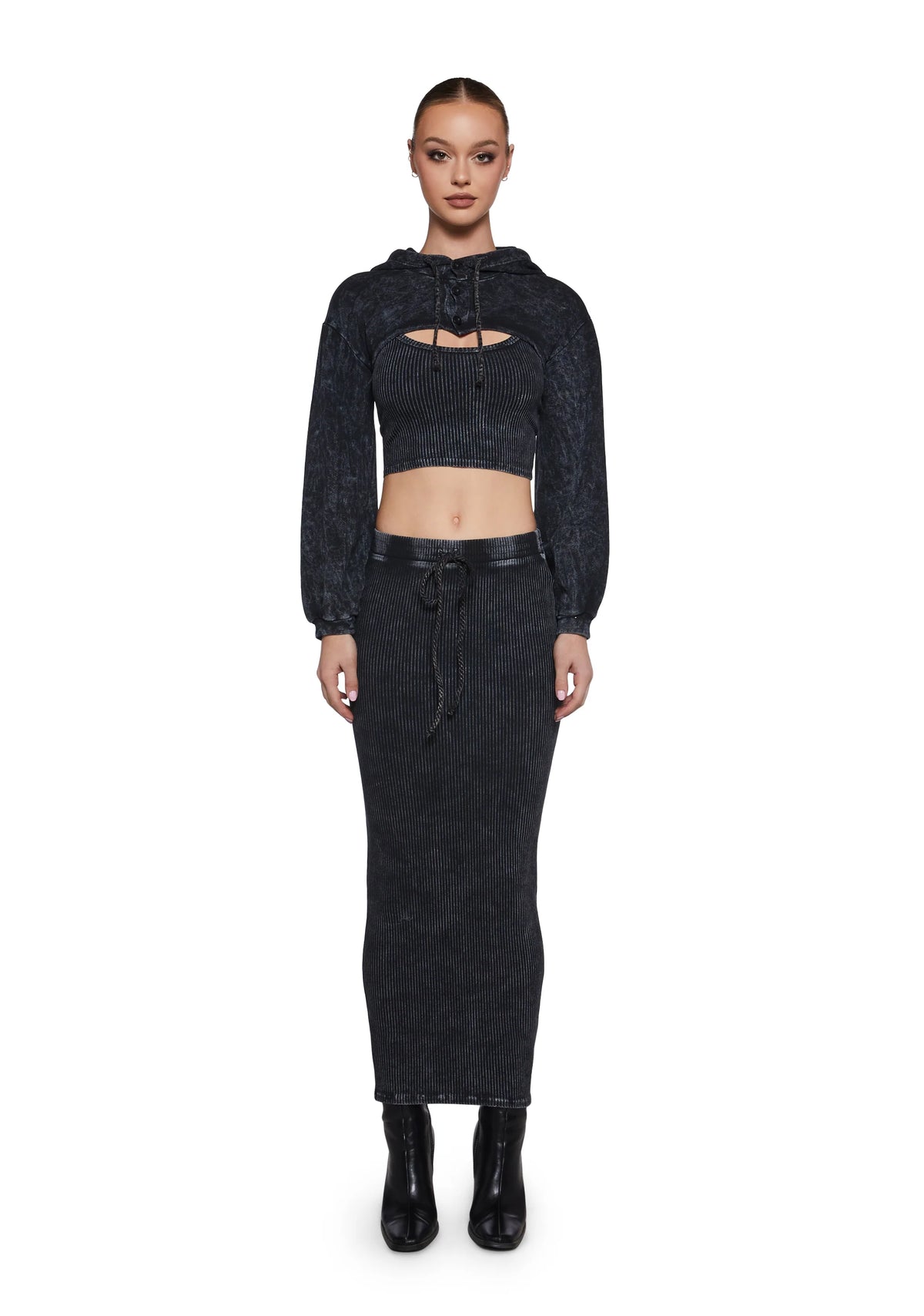 With The Beat Skirt Set