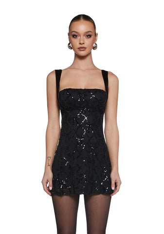 Coveted Glam Mini Dress