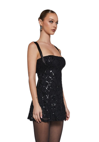 Coveted Glam Mini Dress
