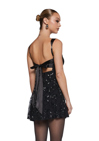 Coveted Glam Mini Dress