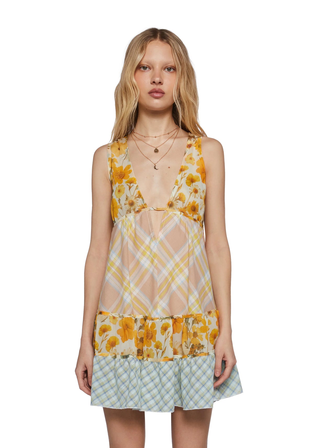 Rodeo Rivals Fit N’ Flare Dress - Floral