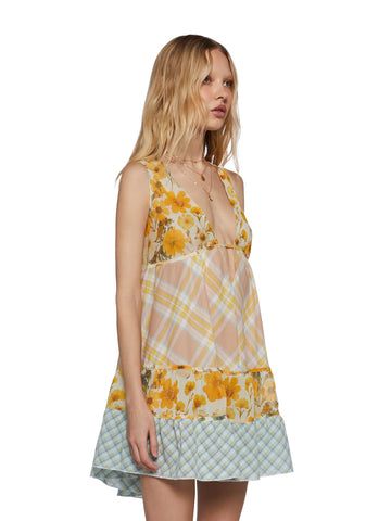 Rodeo Rivals Fit N’ Flare Dress - Floral