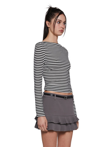 Chronically Late Long Sleeve Top