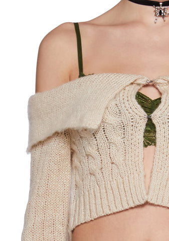 Tutoring Hours Cropped Sweater