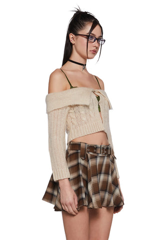 Tutoring Hours Cropped Sweater