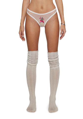 Cottage Romance Panty Set