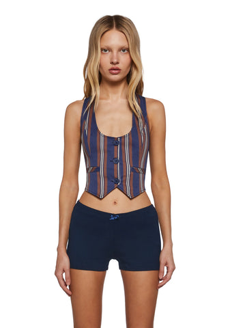 Soho Chic Striped Vest