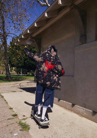 Baphomet Ritual Printed Hoodie
