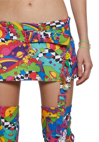 Gumdrop Ride Skirt & Leg Warmers Set