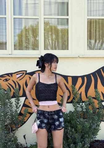 Pit Goddess Bleached Shorts