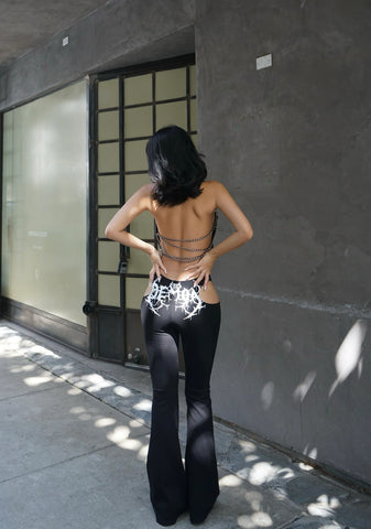 Demon Maiden Cut Out Pants