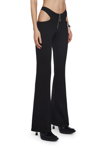 Demon Maiden Cut Out Pants