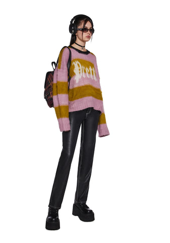 Evergreen Punk Vegan Leather Pants