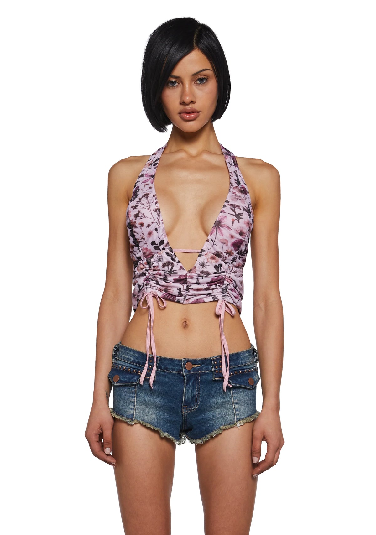 Sun Kissed Halter Top - Floral