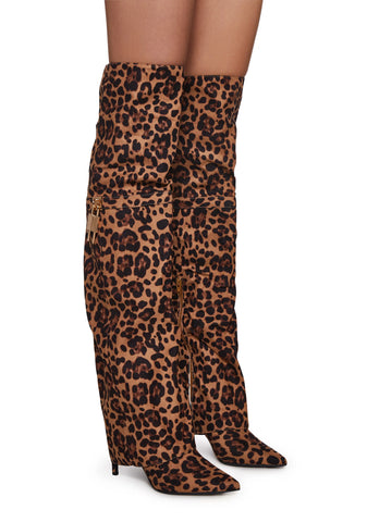Wild Things Leopard Boots