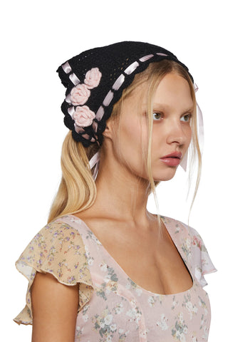 Summertide Glow Crochet Handkerchief