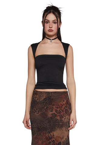 Dress Code Violation Crop Top