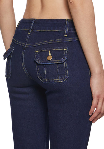 Espresso Vibes Capri Jeans