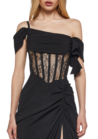 Iconic Goddess Corset Gown