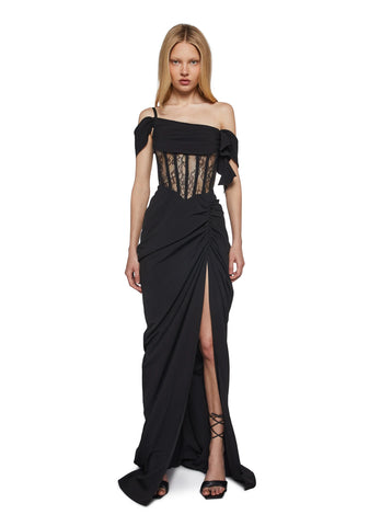Iconic Goddess Corset Gown