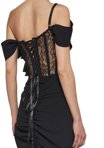 Iconic Goddess Corset Gown