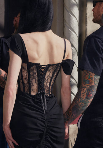 Iconic Goddess Corset Gown