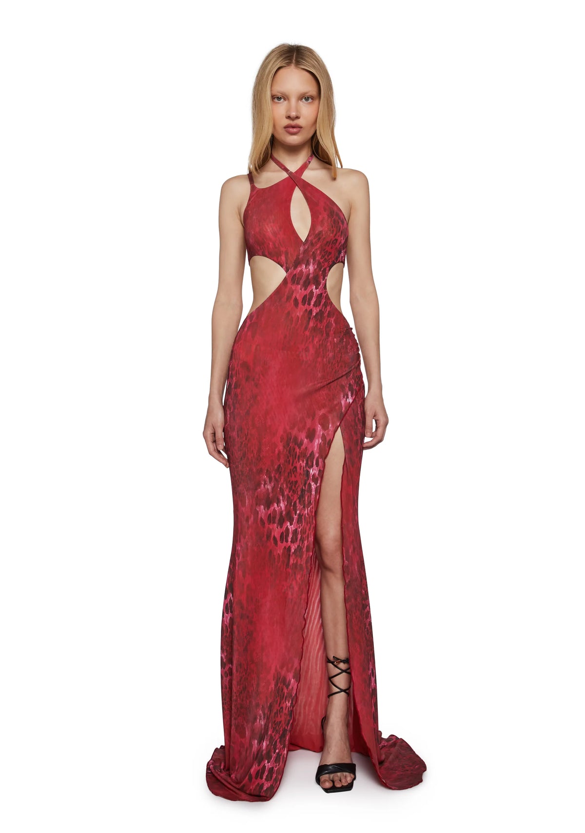 Untamed Love Print Dress