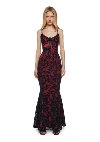 Last Dance Velvet Dress