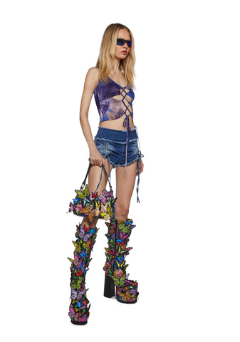 Kaleidoscope Vision Shoulder Bag