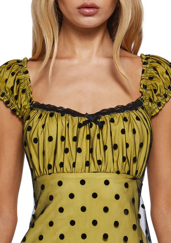 April Affair Babydoll Dress