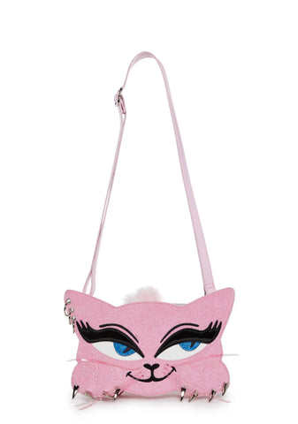 Sassy Kitty Crossbody Bag