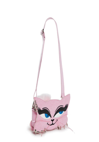 Sassy Kitty Crossbody Bag