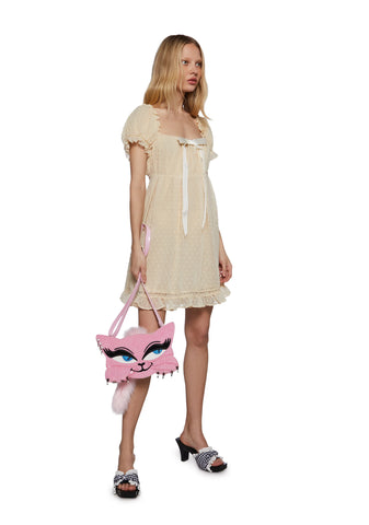 Sassy Kitty Crossbody Bag